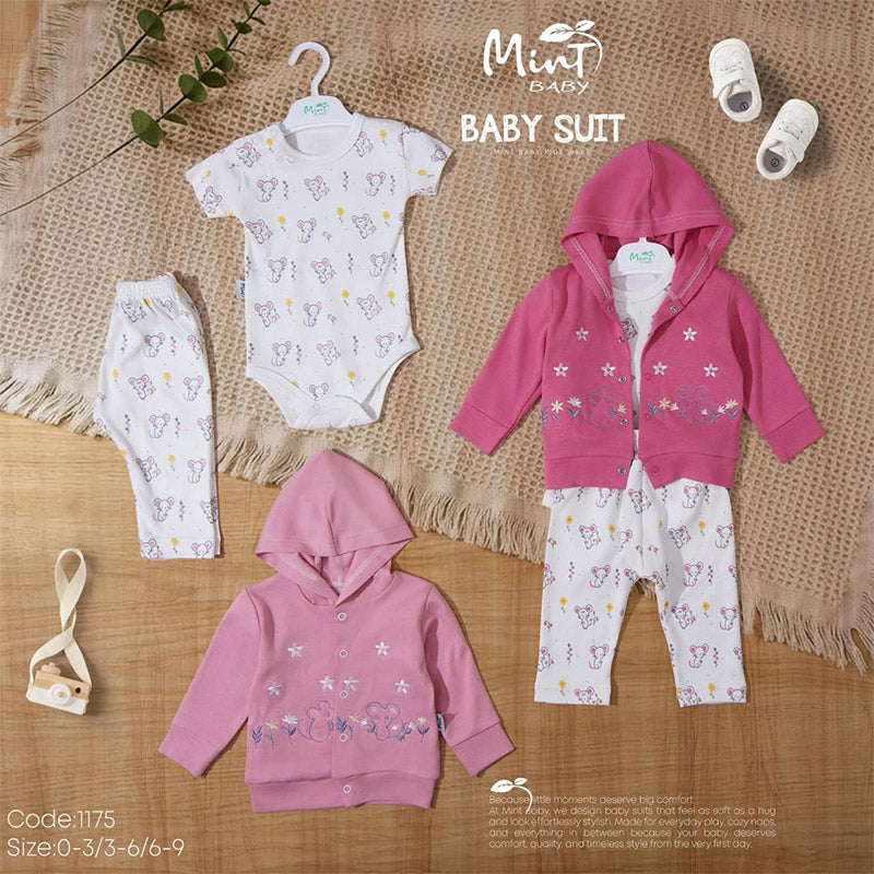MINT BABY بيجامة بناتي خريفي
