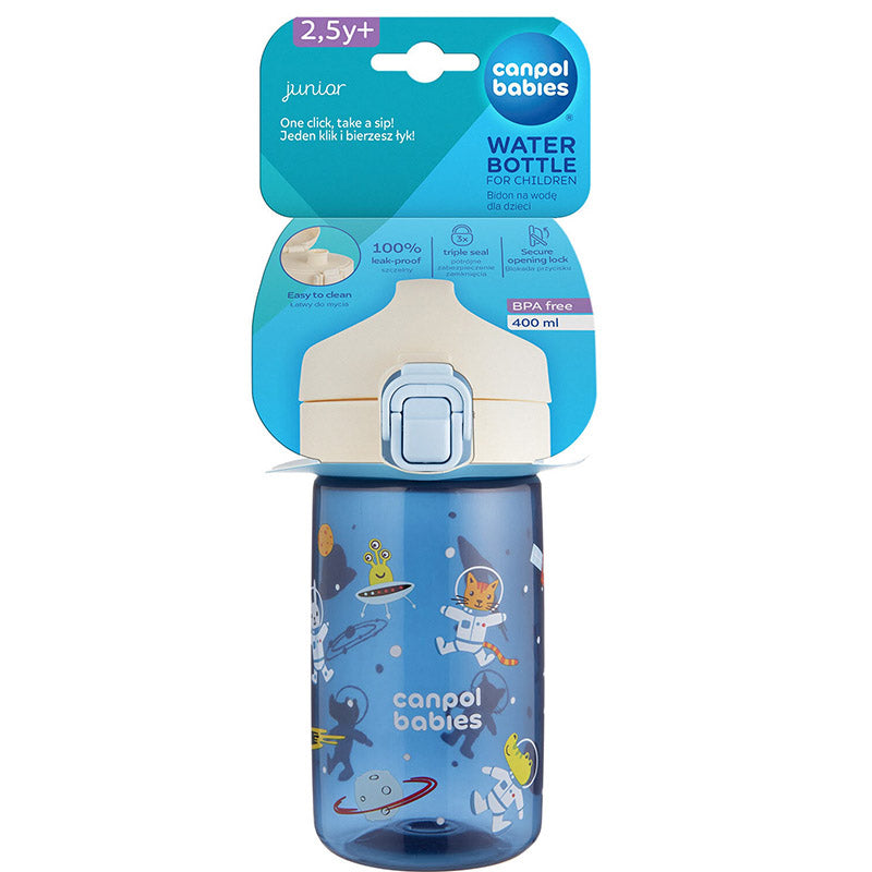 canpol babies 2.5y+كوب بماصة بلاستيك