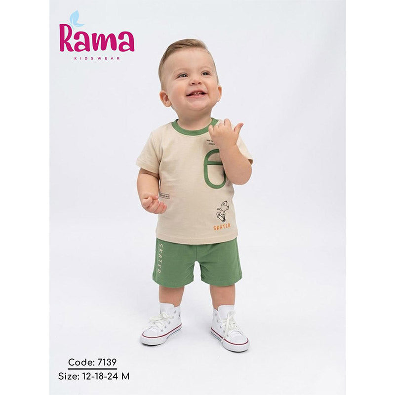 rama بيجامة أولادي صيفي