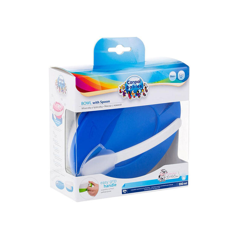canpol babies طبق بالملعقة