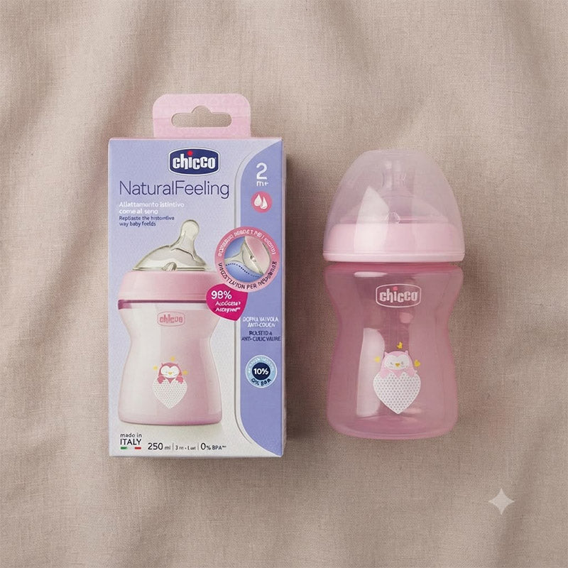 chicco +2 naturalfeeling ببرونة رضاعة