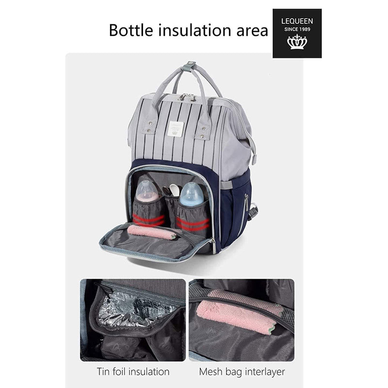Lequeen Diamond 7TH Edition Waterproof Original Mommy Bag – الجيل السابع الدايموند من ليكوين