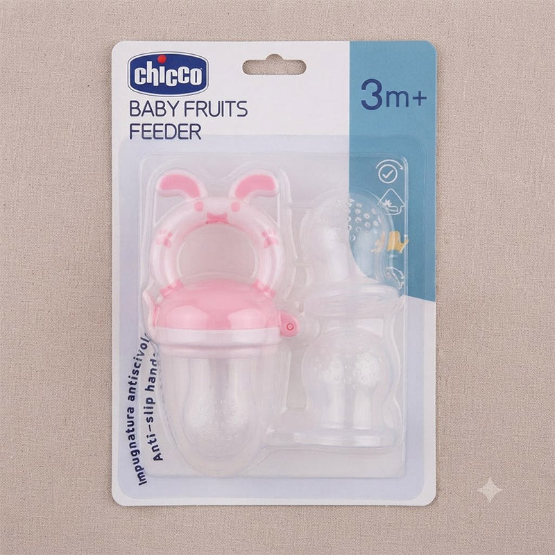 chicco عضاضة فاكهة 3 أحجام