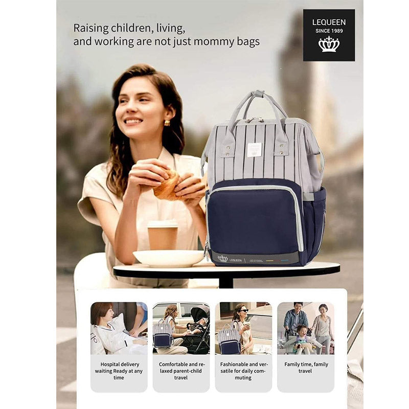 Lequeen Diamond 7TH Edition Waterproof Original Mommy Bag – الجيل السابع الدايموند من ليكوين