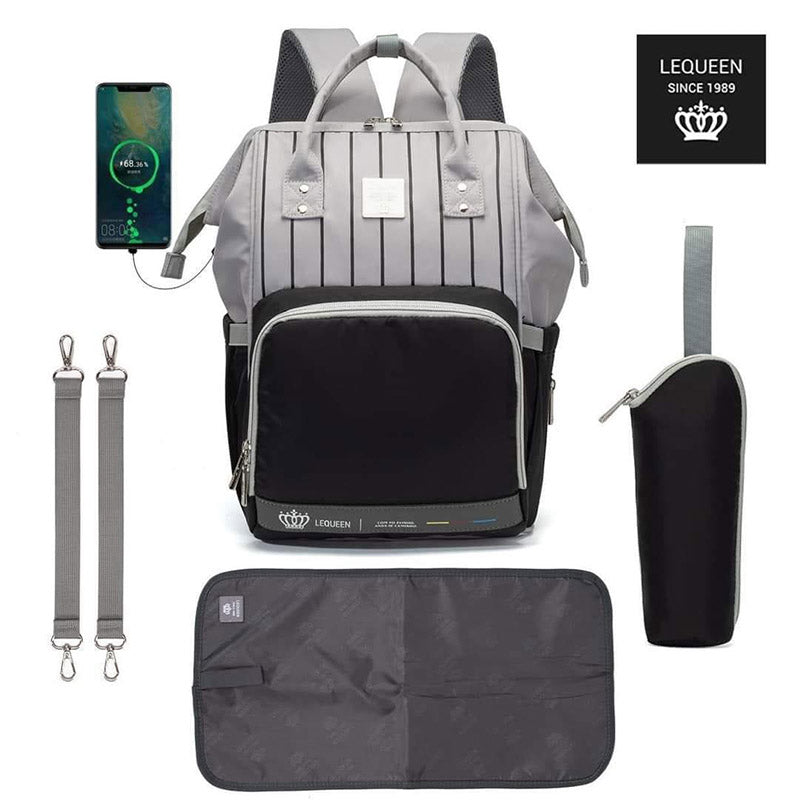 Lequeen Diamond 7TH Edition Waterproof Original Mommy Bag – الجيل السابع الدايموند من ليكوين
