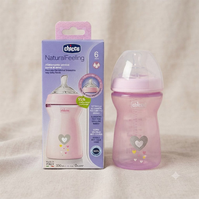 chicco +6 naturalfeeling ببرونة رضاعة