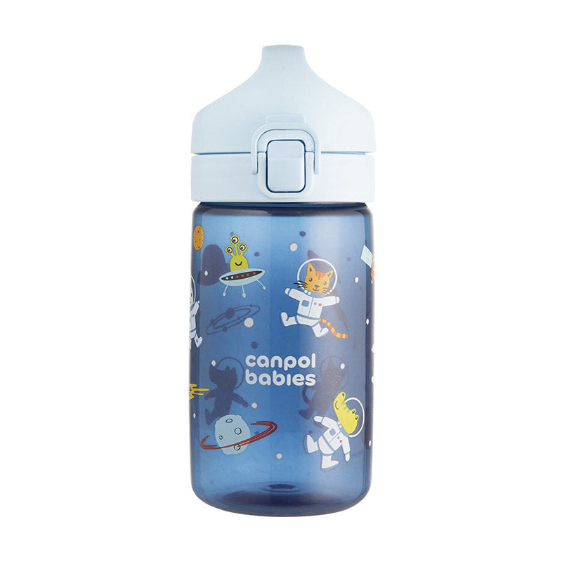 canpol babies 2.5y+كوب بماصة بلاستيك