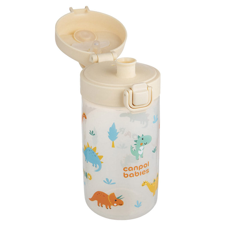 canpol babies 2.5y+كوب بماصة بلاستيك