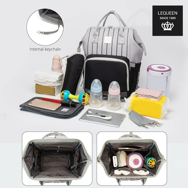 Lequeen Diamond 7TH Edition Waterproof Original Mommy Bag – الجيل السابع الدايموند من ليكوين