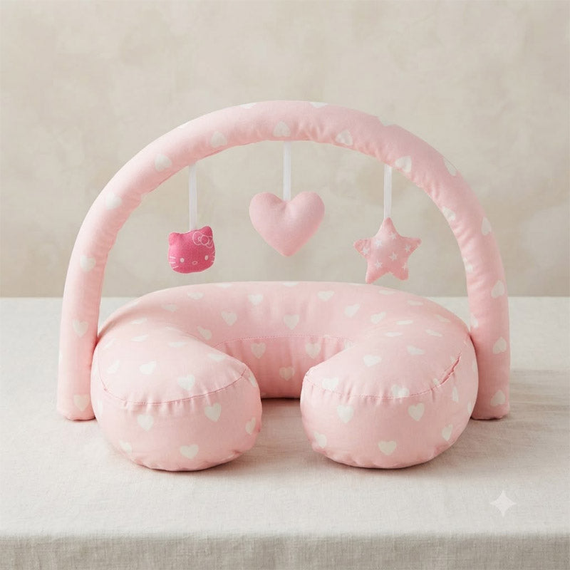 HANA مخدة رضاعة ومسند باللعب للبيبي