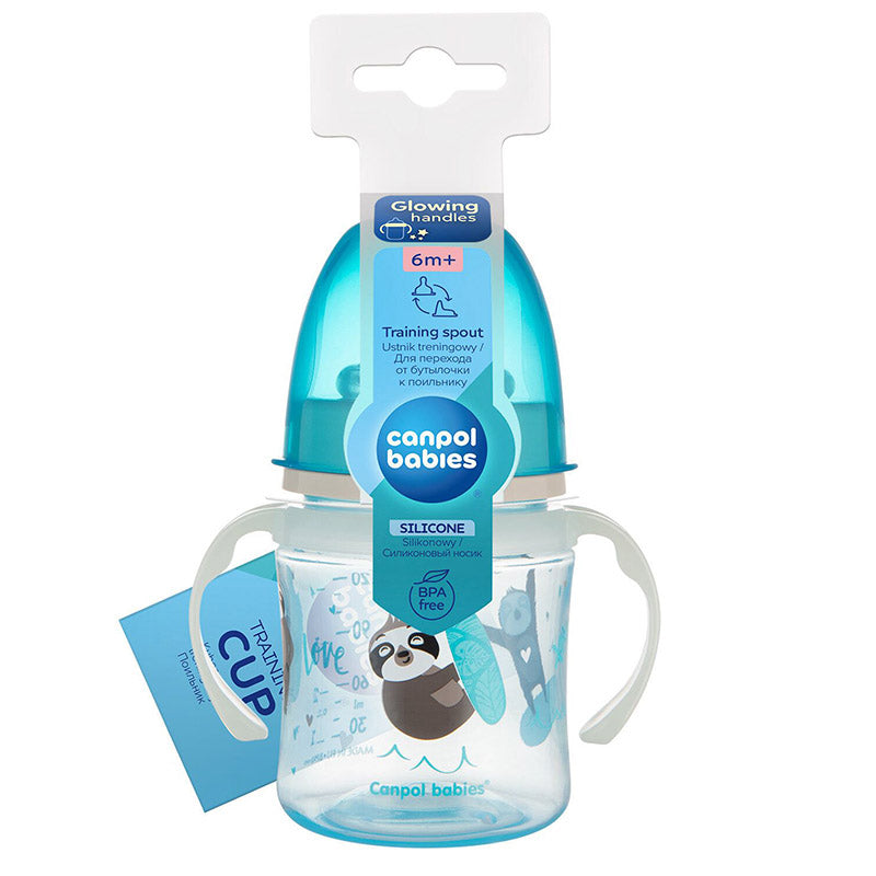 canpol babies كوب بماصة سيلكون+ 6