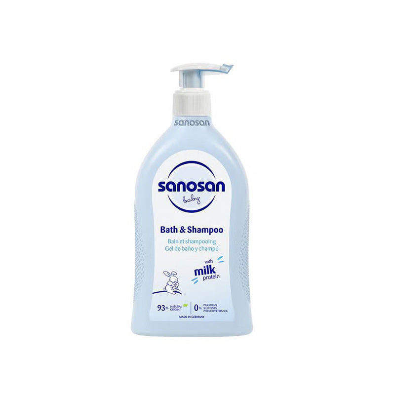 Sanosan غسول للاستحمام وشامبو 500مللي