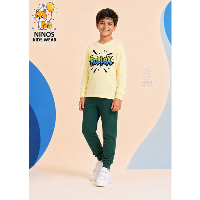 NINOS بيجامة أولادي خريفي