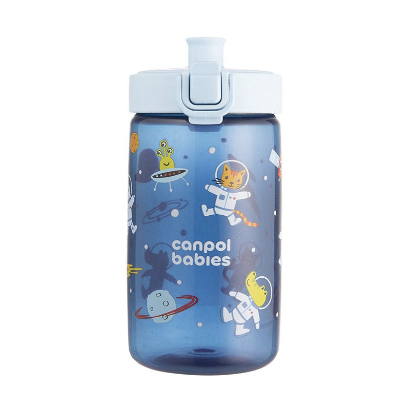 canpol babies 2.5y+كوب بماصة بلاستيك