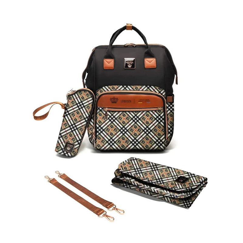 Lequeen gold 8TH generation Waterproof Original Mommy Bag – الجيل التامن جولد من ليكوين