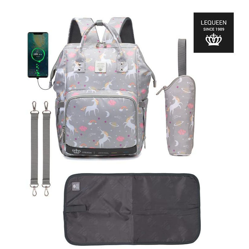 Lequeen Diamond 7TH Edition Waterproof Original Mommy Bag – الجيل السابع الدايموند من ليكوين