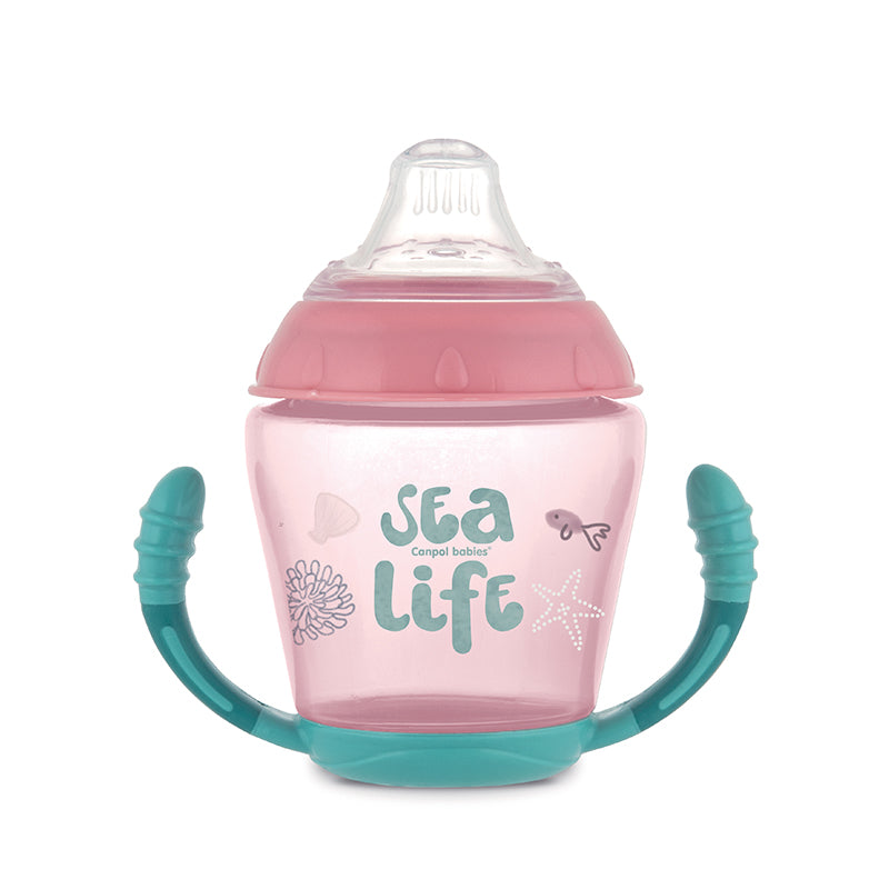 canpol babies كوب بماصة سيلكون+ 9