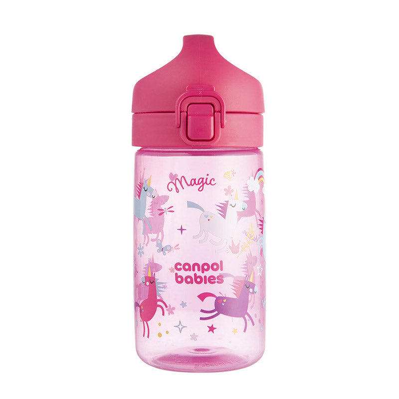 canpol babies 2.5y+كوب بماصة بلاستيك