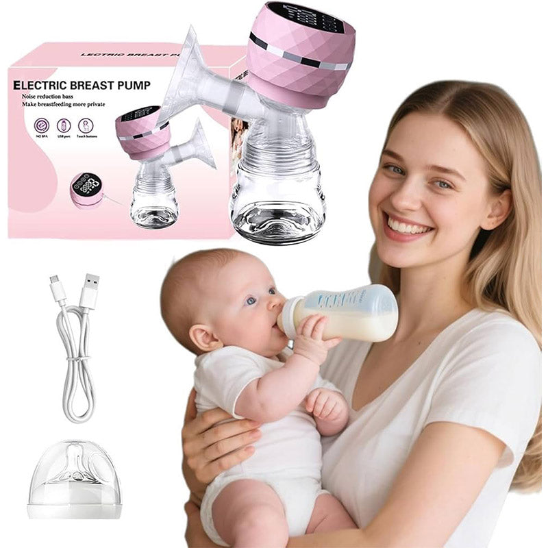 Electric Breast Pump with noise reduction & usb rechargeble