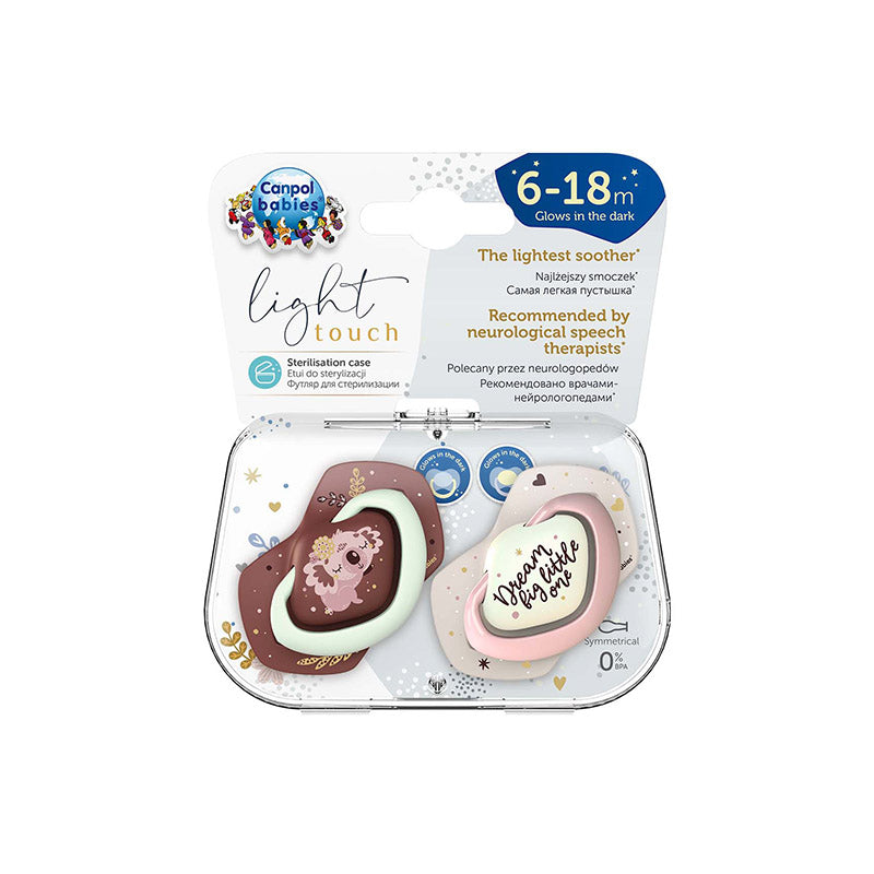 canpol babies 6-18 سكاتة سيليكون متناسقة قطعتين