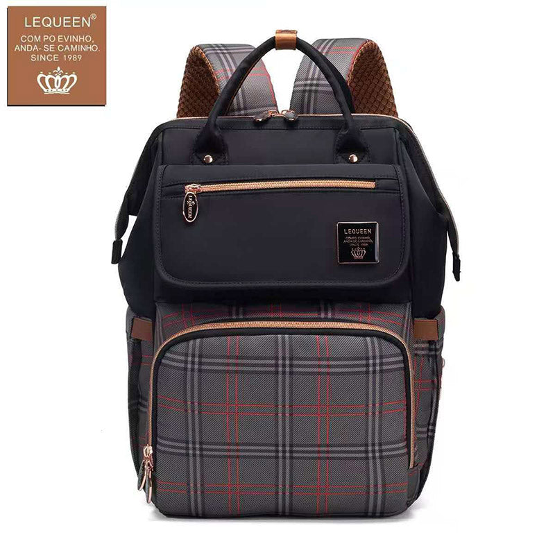 Lequeen gold 8TH generation Waterproof Original Mommy Bag – الجيل التامن جولد من ليكوين