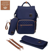 Lequeen gold 8TH generation Waterproof Original Mommy Bag – الجيل التامن جولد من ليكوين