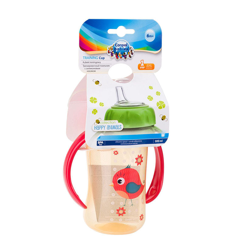 canpol babies كوب بماصة سيلكون+ 6