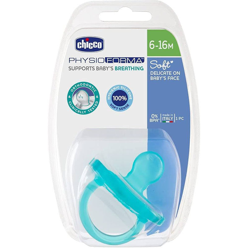 chicco physio soft soother silicone