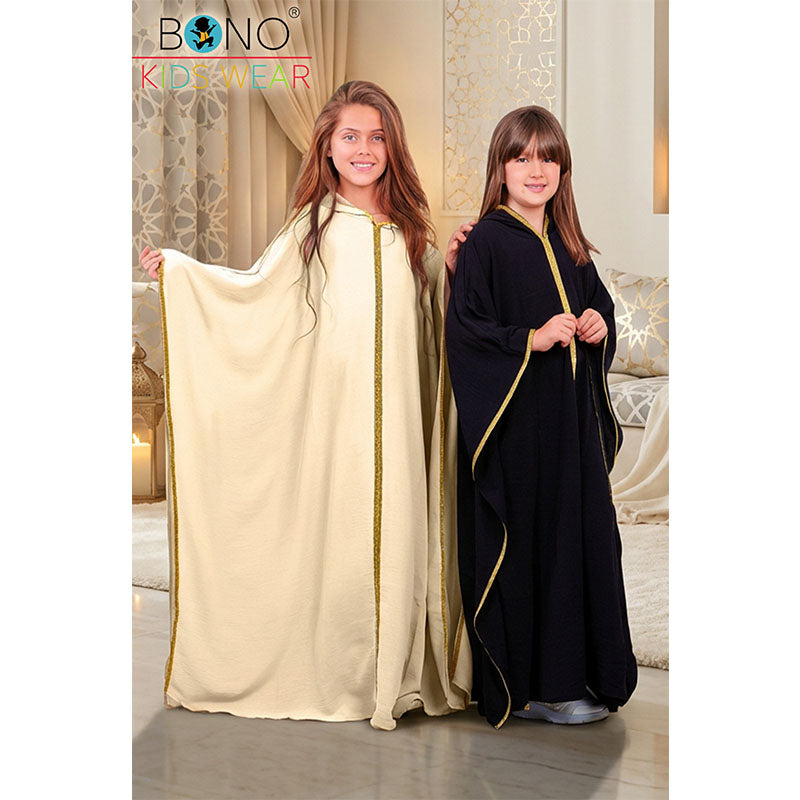 BONO عباية أطفال بناتي