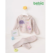 bebic طقم بناتي شتوي