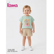 rama بيجامة بناتي صيفي