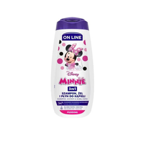 On Line Disney Minnie 3-In-1 Pudding Scent Moisturizing Shower Gel