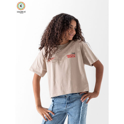 تيشرت نص كم بناتي صيفي