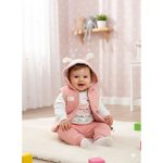 بيجامة 3 قطع شتوي بناتي