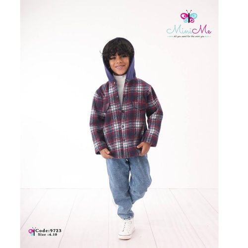 mini me قميص أولادي شتوي