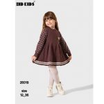 EID KIDS فستان بناتي شتوي
