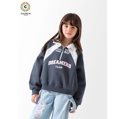 COLORS سويت شيرت بناتي شتوي