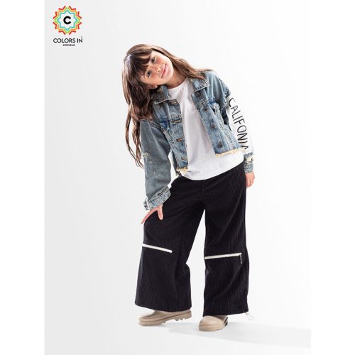 COLORS جاكت جينز بناتي شتوي