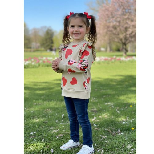 bella سويت شيرت بناتي خريفي