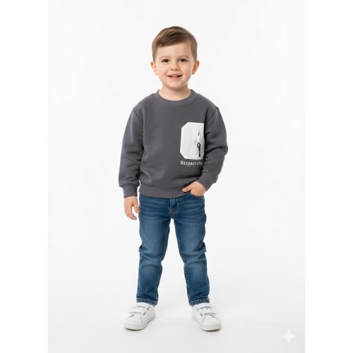 ohana سويت شيرت أولادي خريفي