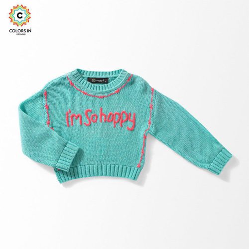 COLORS  بلوفر بناتي شتوي