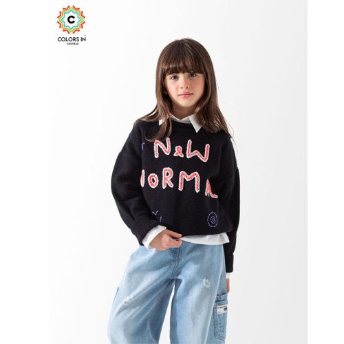 COLORS  بلوفر بناتي شتوي