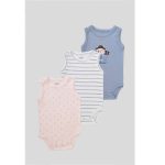 باكيت 3 بودي كت كباسين مطبوع