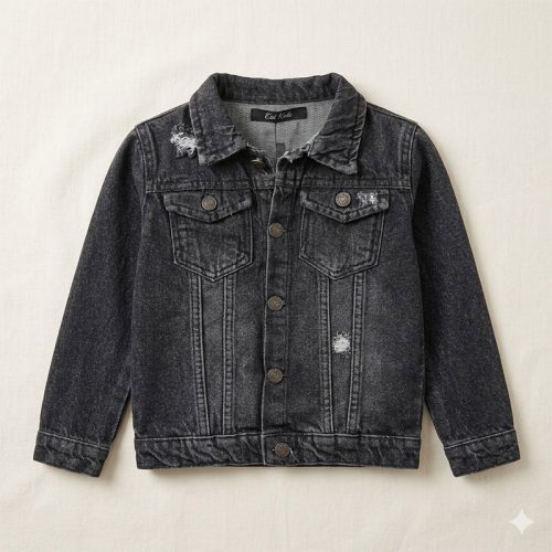 EID KIDS جاكت أولادي جينز خريفي