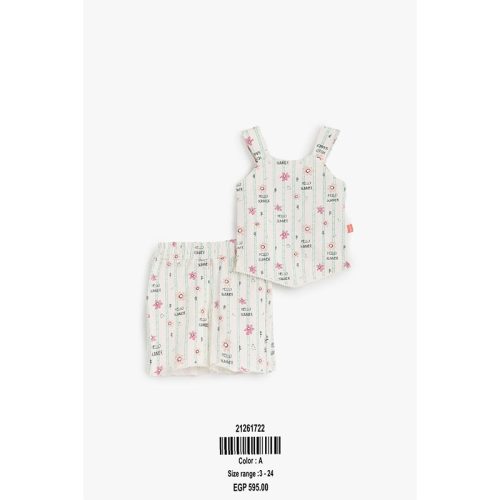 junior بيجامة بناتي صيفي