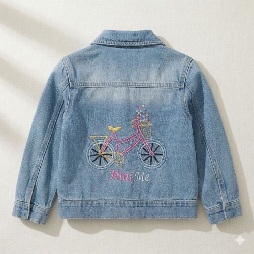 Mini Me جاكت جينز بناتي خريفي