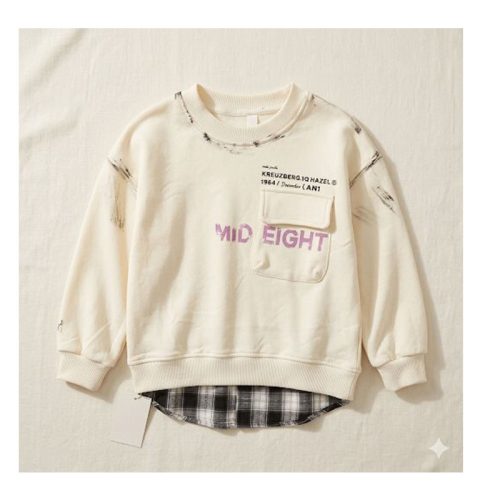 OHANA  سويت شيرت بناتي خريفي