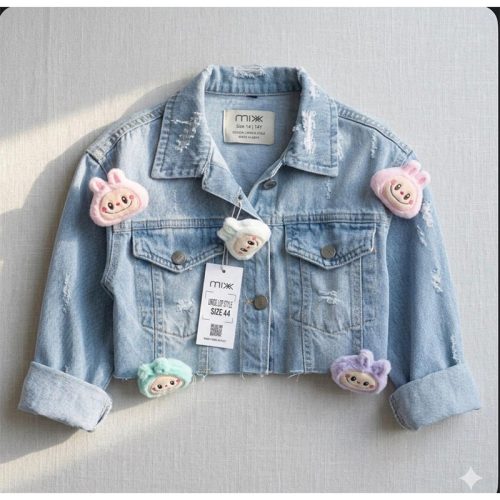 MIX جاكت جينز بناتي خريفي