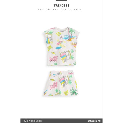 solang بيجامة بناتي صيفي