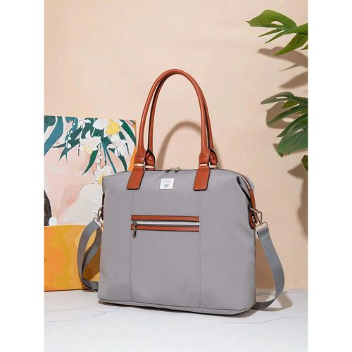 LEQUEEN DIAMOND 7TH EDITION WATERPROOF ORIGINAL MOMMY BAG – الجيل السابع الدايموند شولدر رمادي من ليكوين